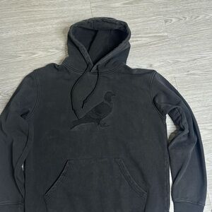 Jeff Staple - Staple Pigeon Washed Black Heavy Weight Hoodie Sweatshirt Sz Large